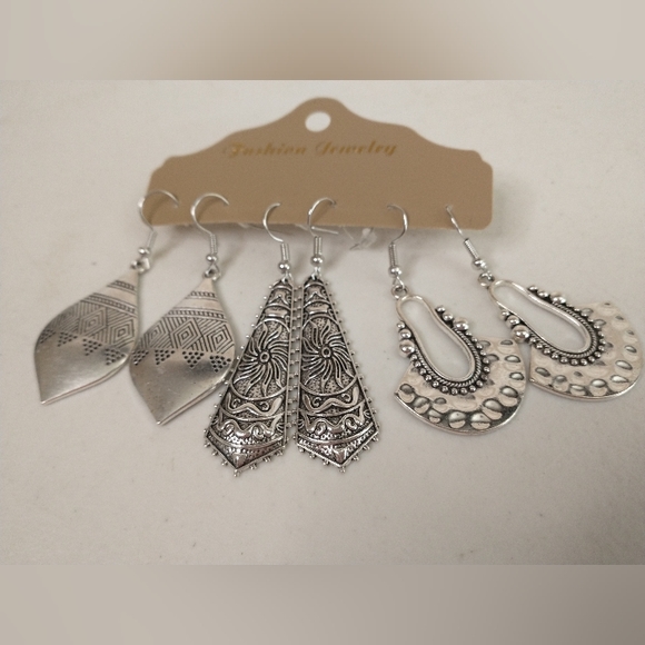 unbranded Jewelry - 6 Pair Boho Dangle and Stud Earrings